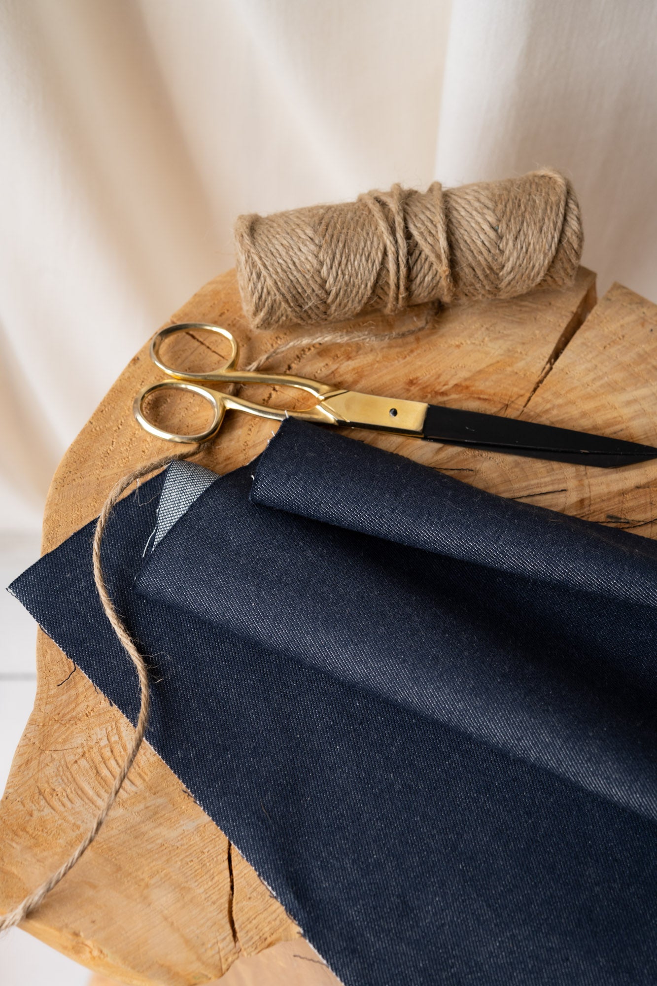 Tissu Denim brut BIO "Ty Yann"