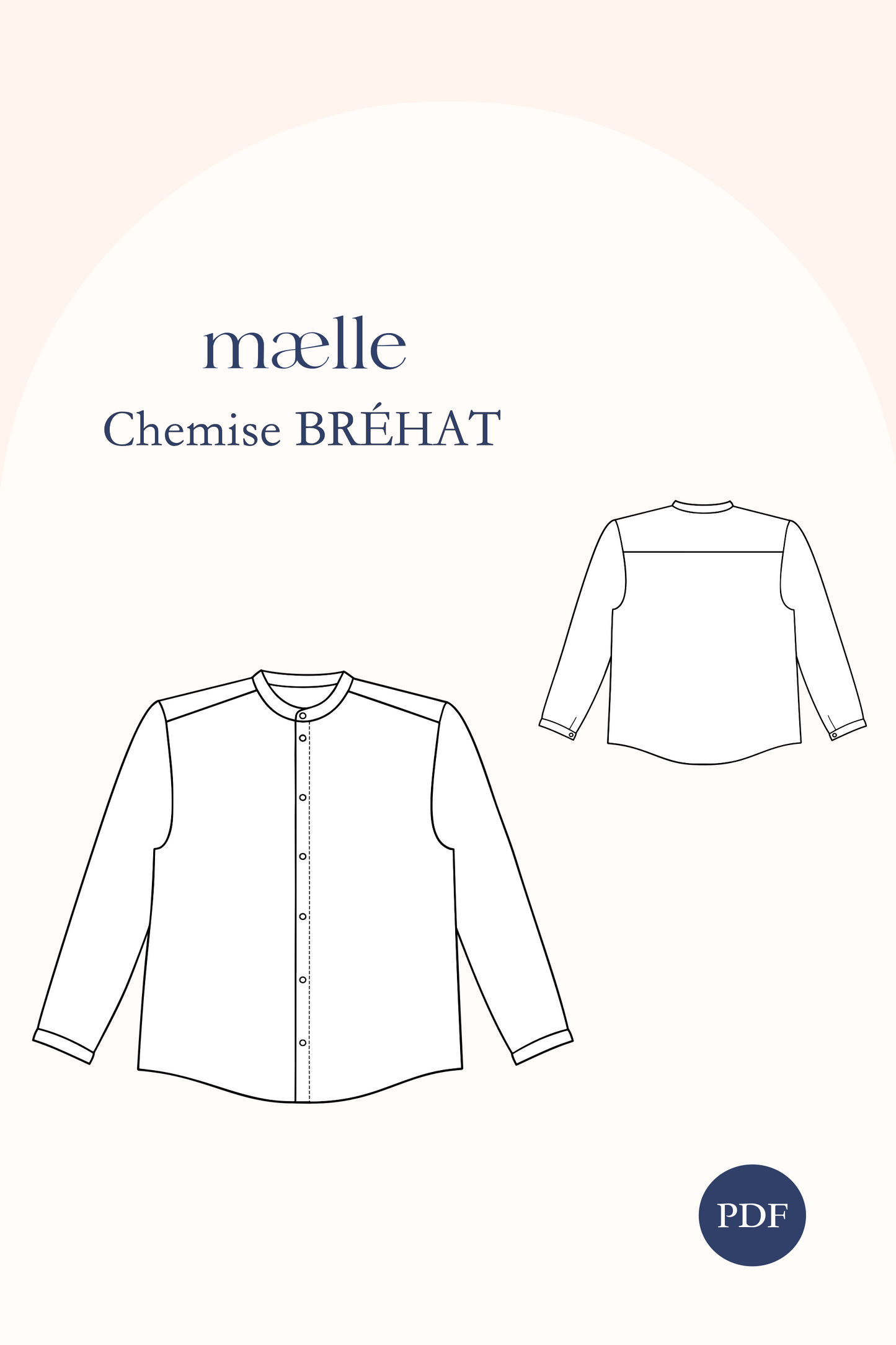 Patron chemise BREHAT PDF