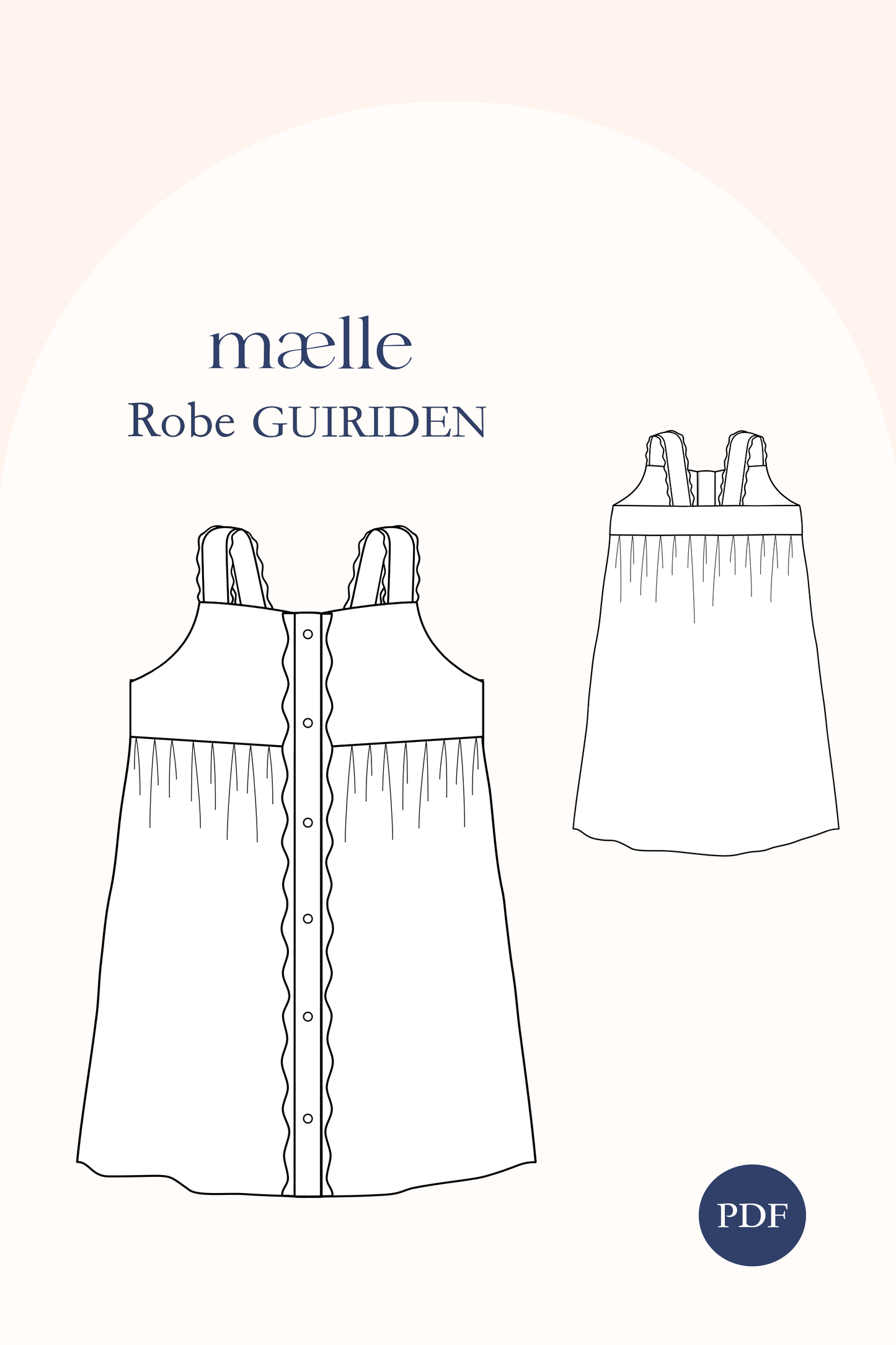 Patron Robe GUIRIDEN PDF