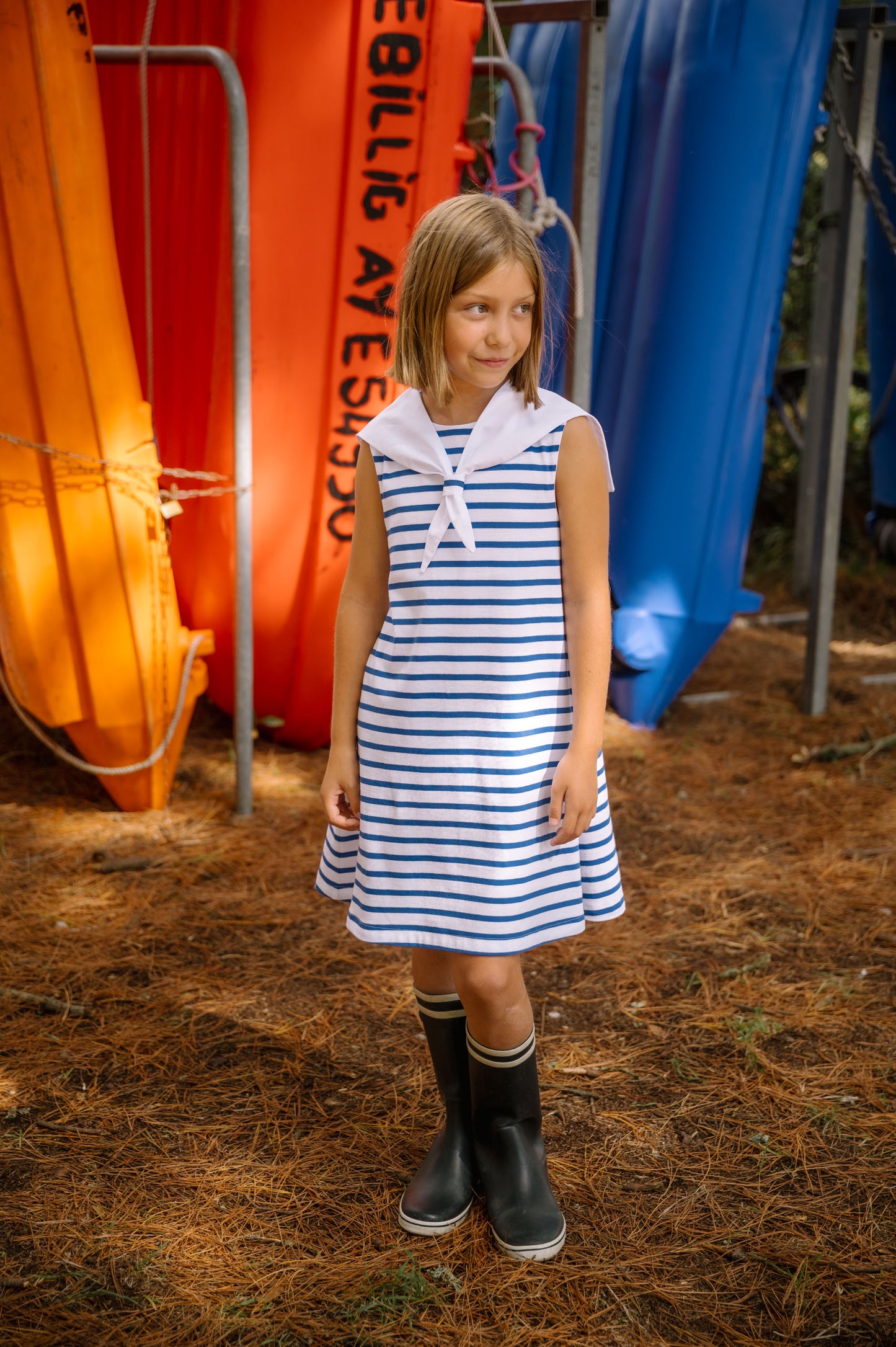 robe fille mariniere made in france