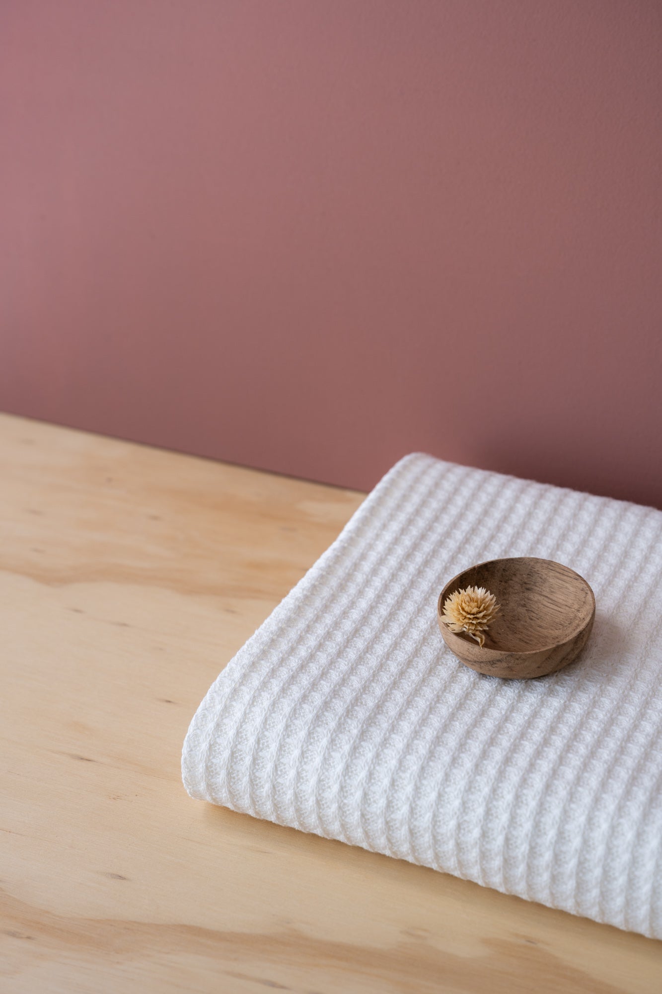 Tricot gaufré Bio Blanc