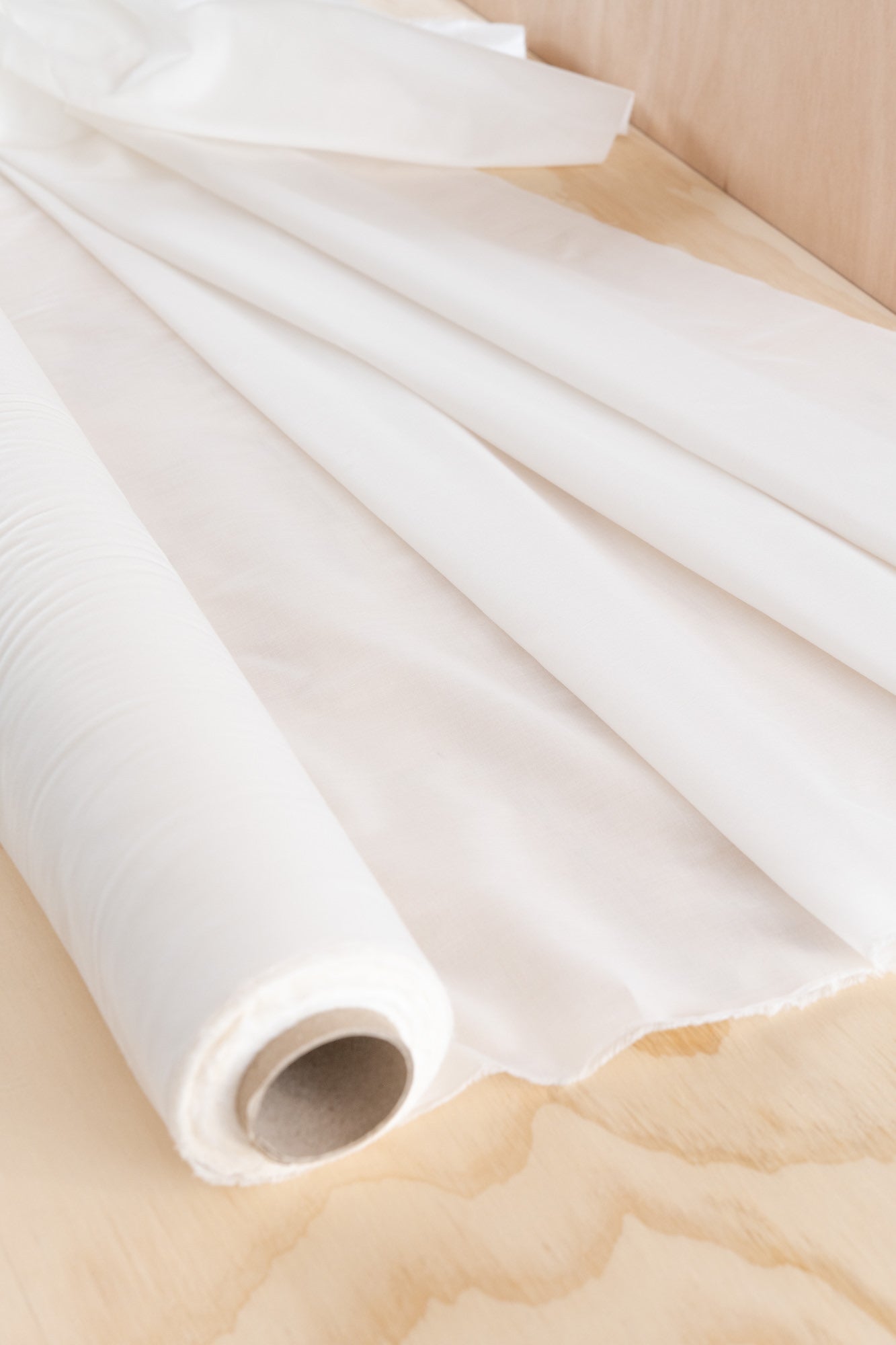 Voile de coton BIO Blanc crème