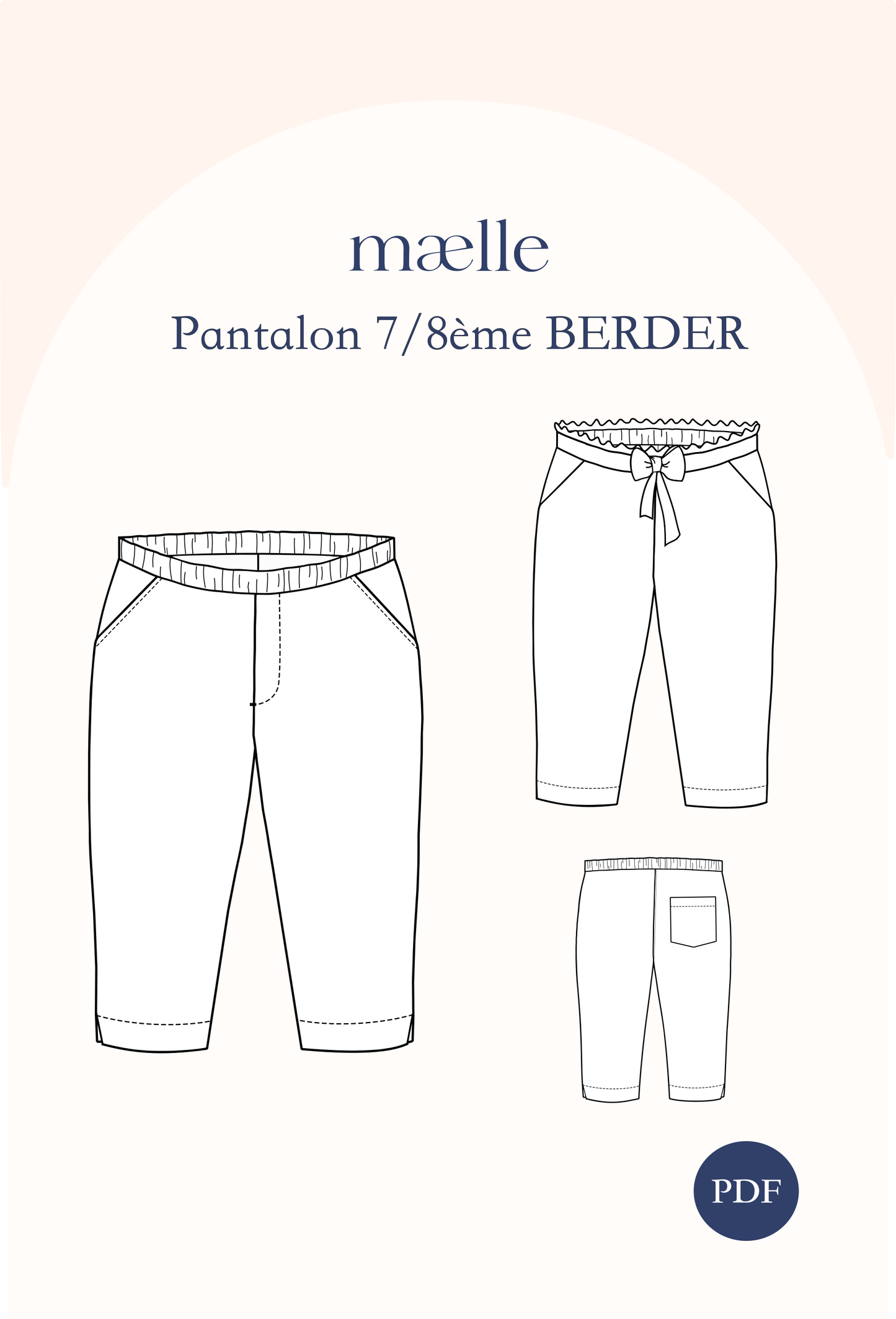 Patron pantalon Berder PDF