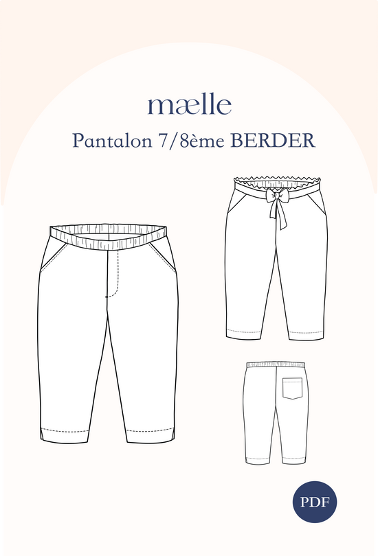 Patron pantalon Berder PDF