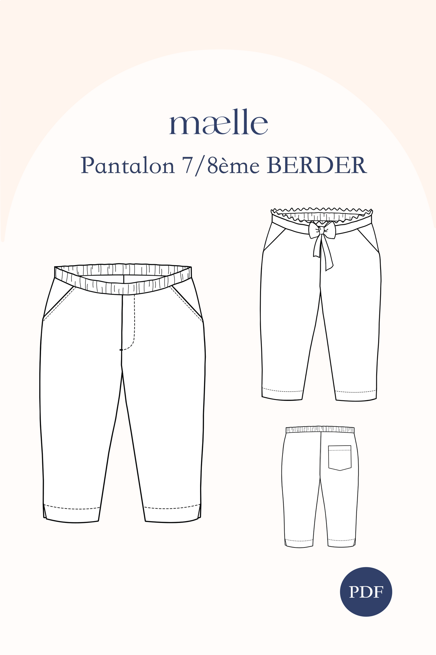 Patron pantalon Berder PDF