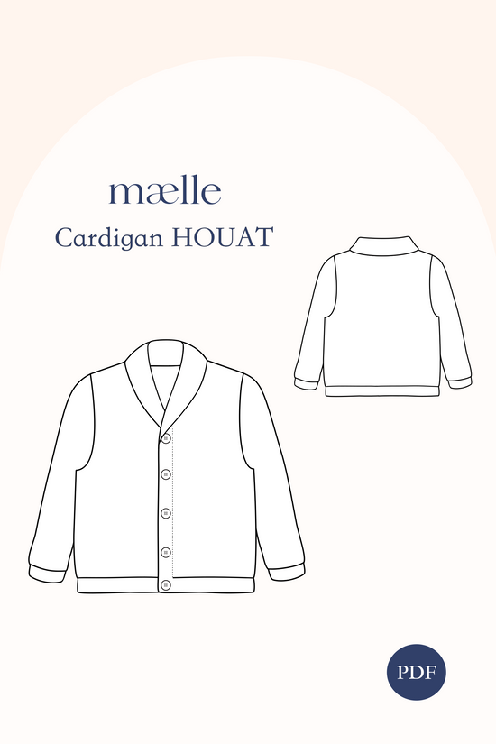 Patron cardigan HOUAT PDF