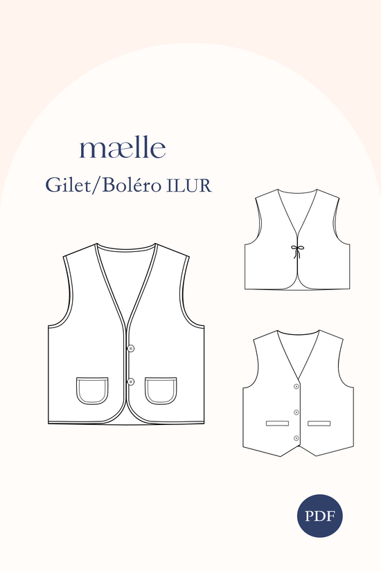 Patron gilet ILUR PDF