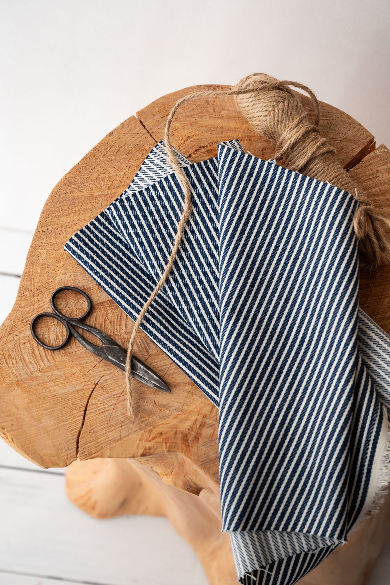 Coton rayure Oshkosh Denim marine