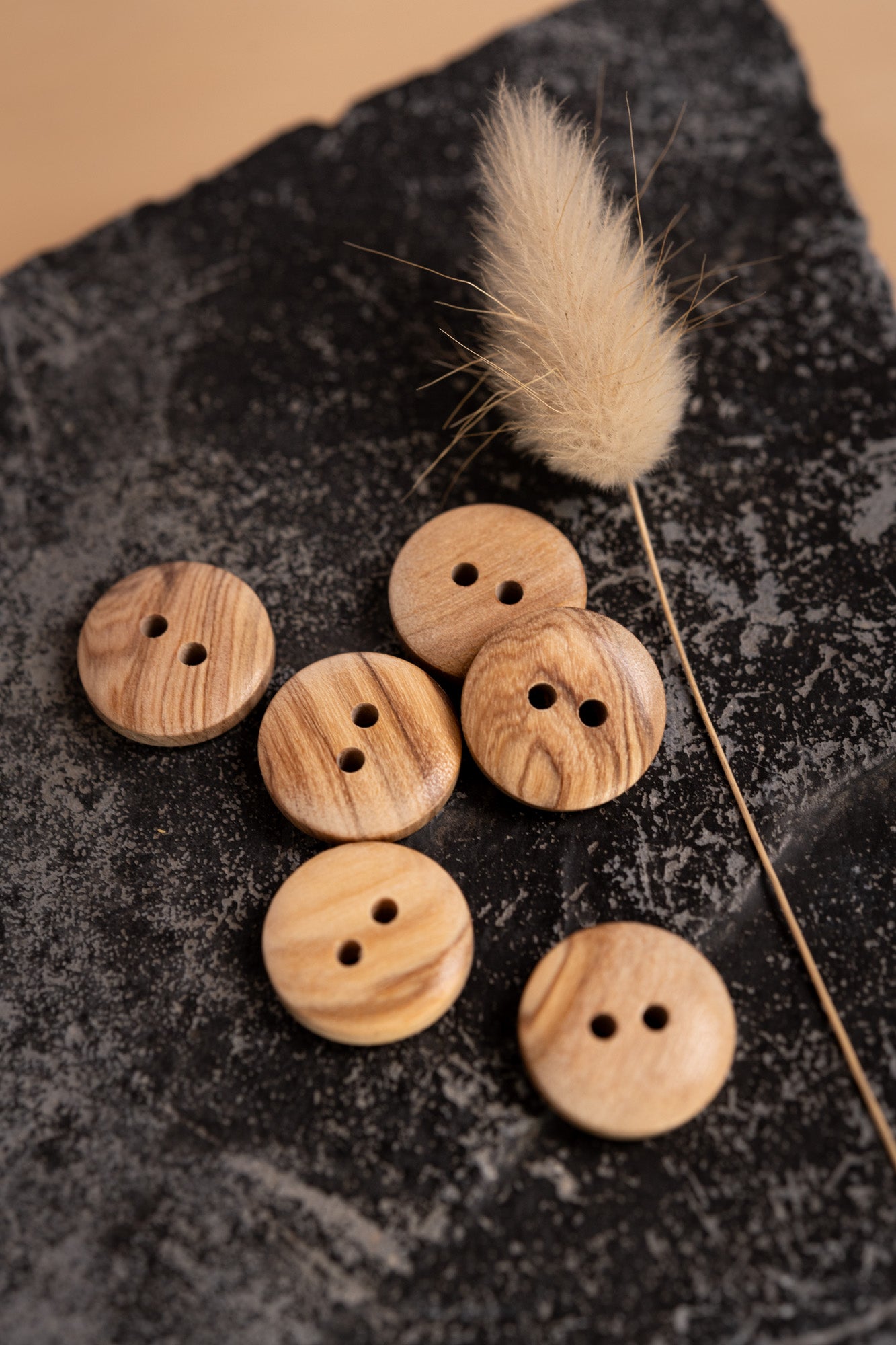 Bouton en bois olivier Sherwood