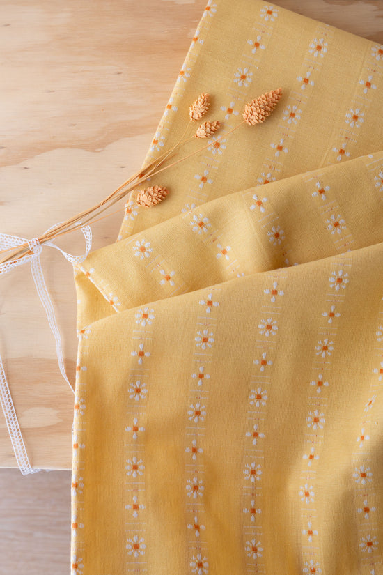Tissu coton "Gaidig" jaune