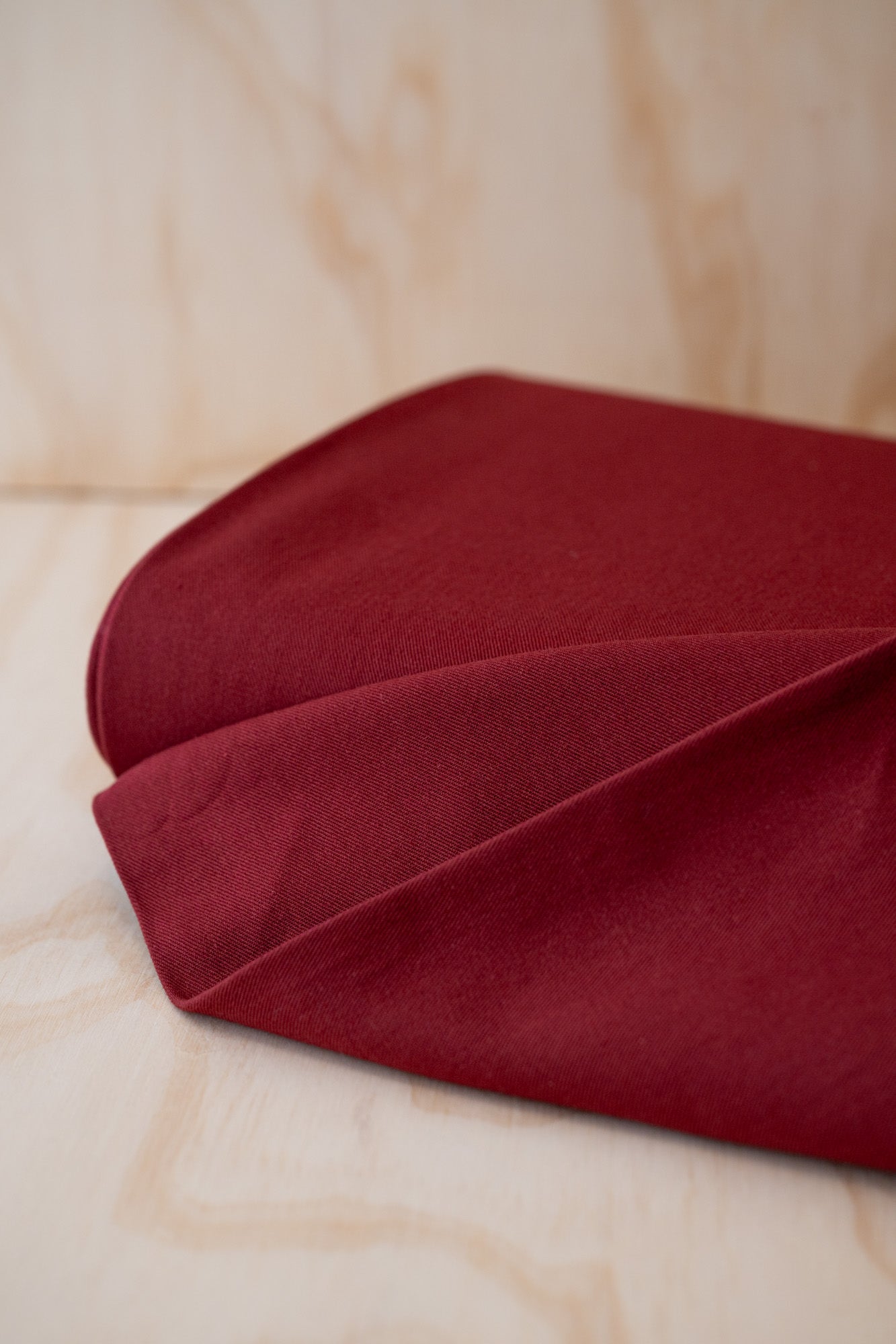 Gabardine de coton BIO Bordeaux