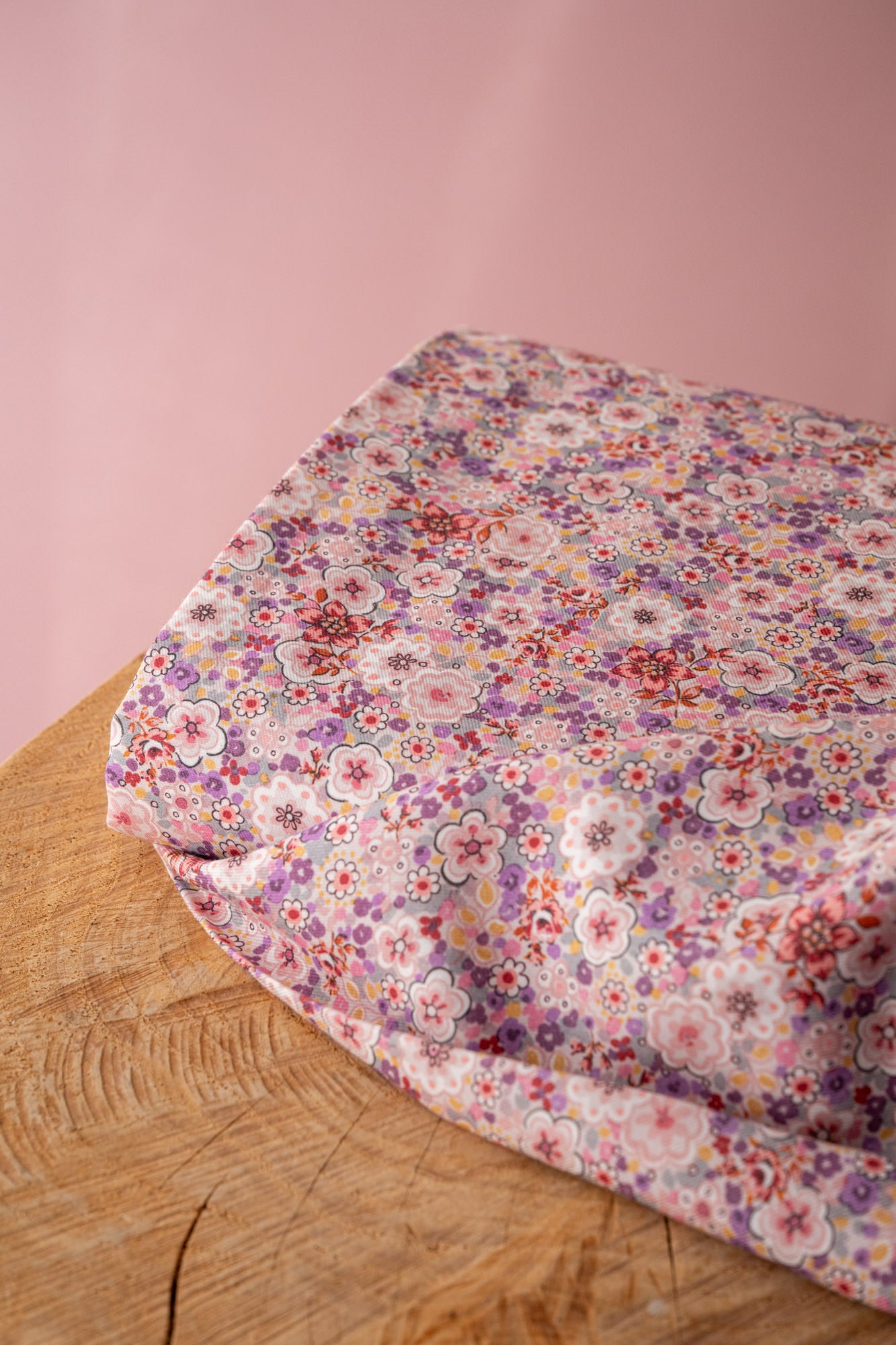 Twill coton BIO fleuri "Automne"