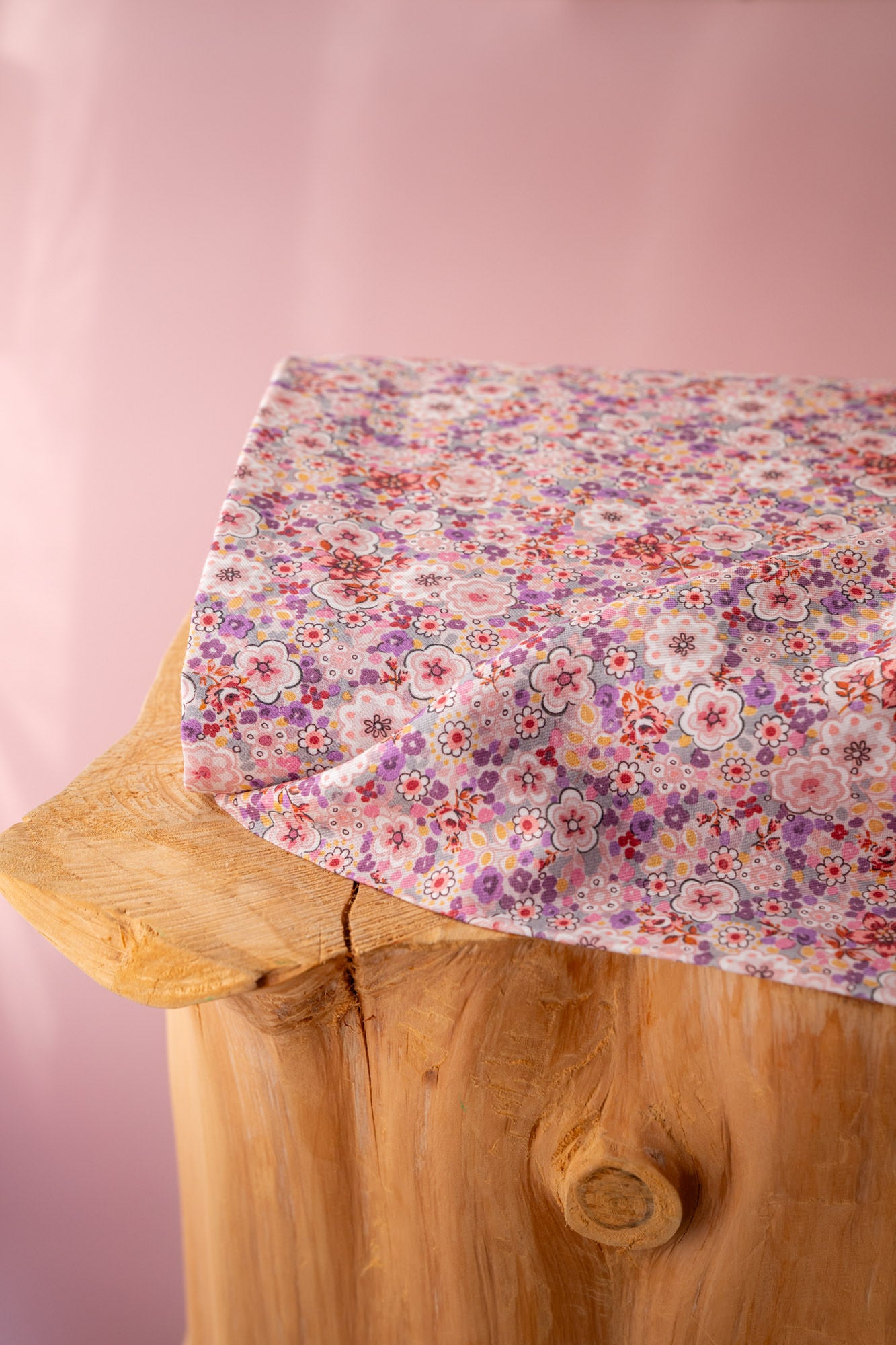 Twill coton BIO fleuri "Automne"