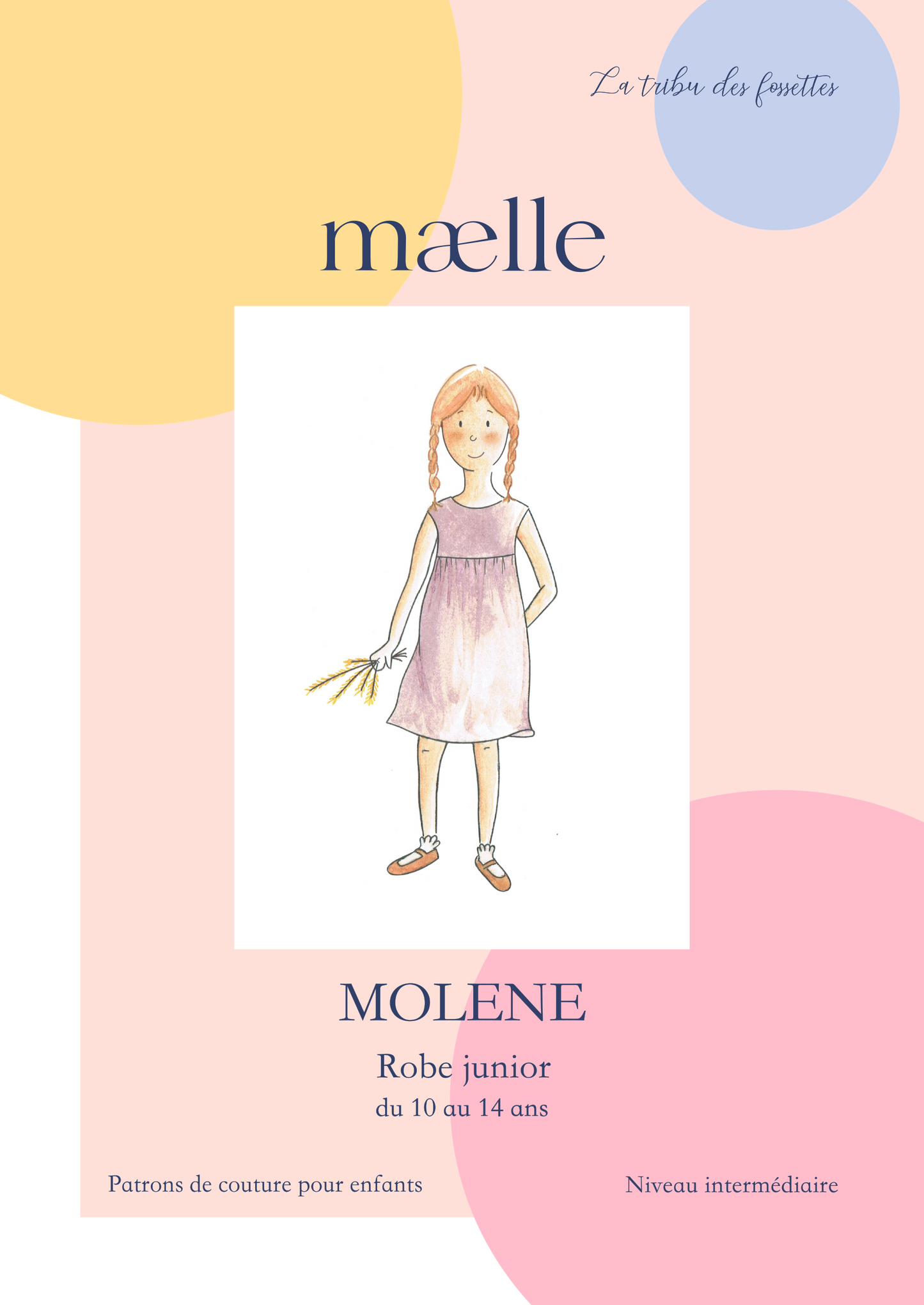 Patron robe MOLENE junior PDF