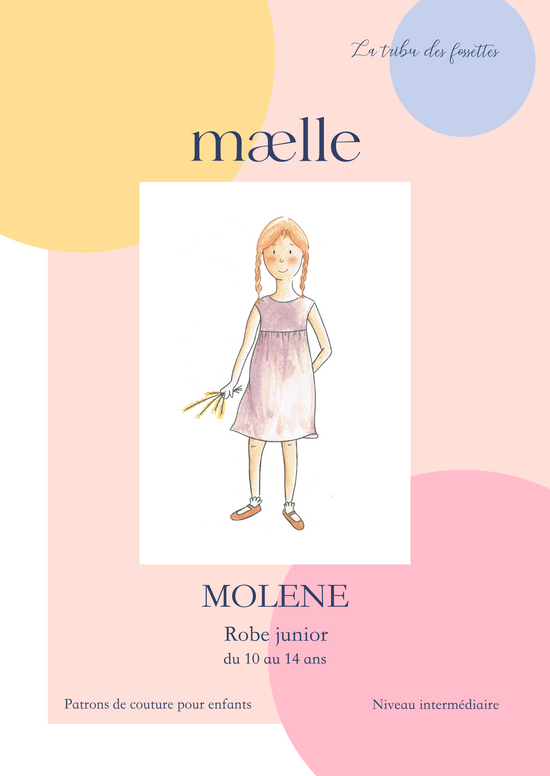 Patron robe MOLENE junior PDF