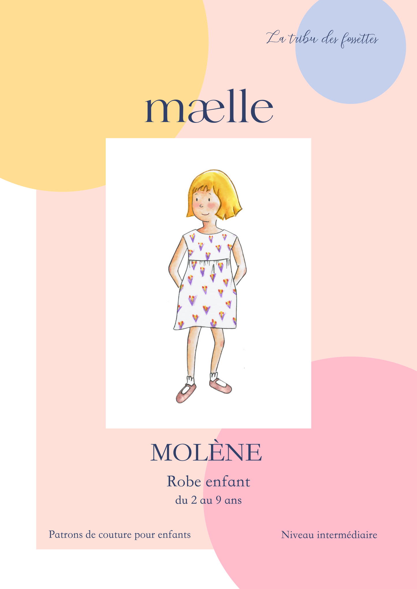 Patron robe MOLENE enfant PDF