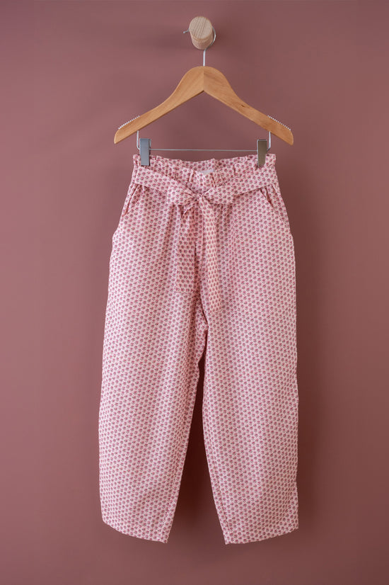 Pantalon enfant berder fleuri made in France